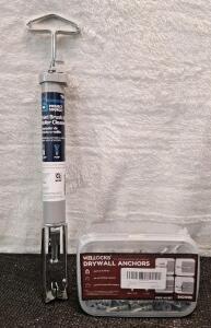(1) Project Source Paint Brush & Roller Cleaner, (1) 100-Count Box Of Zinc Drywall Anchors & Screws
