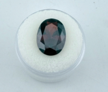 (1) 10.85ct. Pigeon Blood Red Ruby vvs Faceted Diamond Cute Gemstone