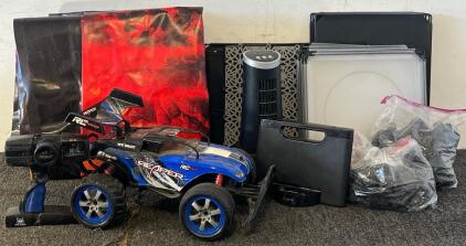 RC Pro Reaper Remote Control Car, Red Movie Poster, Sony Speaker, Arctic Pro Cooling Fan & Utility Shelf Cubes