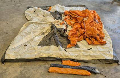 Camping Tent Colman(2-4 Person) Comes With Poles And Top