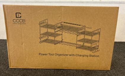 (1) CCEI Power Tool Organzier With Charging Station