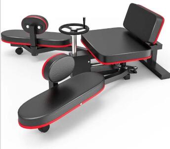 Rigel Leg Stretcher, 220LBS Leg Stretch Machine, Heavy Duty Steel Frame Equipment Splits Machine, Leg Stretching Training Machine for Home Gym Split Machine Training Fitness