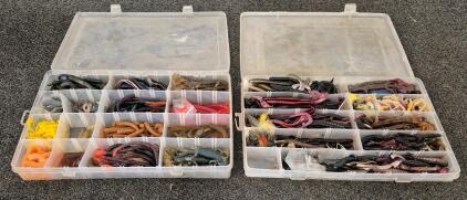 Fishing Lures, Worms, And Hooks
