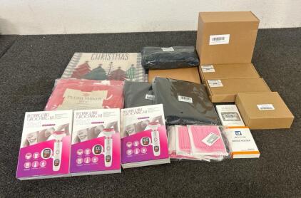 (2) Blackout Shades, (3) Rechargeable Grooming Kits, (2) 5 Pack Ink Cartridges, And More