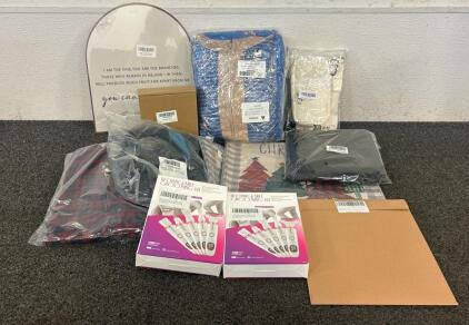 (2) Rechargeable Grooming Kits, (1) Blackout Shade, (1) Water Bottle Koozy, And More