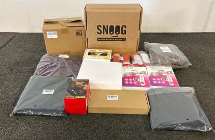 (2) Fleece Lined Brown Leggings (Extra Large), (4) Coffee Syrup Dispensers, (2) Rechargeable Grooming Kits, And More
