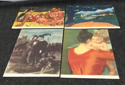 (4) 1937 Vintage Prints