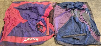 2 Tents With Poles