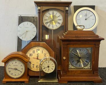(7) Clocks, Hanging & Standing Clocks