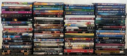 80+ DVD Movies Including Scooby Doo Movies, Soul Surfer, Flicka, Star Wars & More