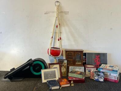 Cubii Move Under Desk Elliptical, Hanging Planter, Pink Panther Mirrors, Jewelry Box & More