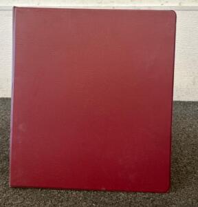 (1) Album Filled With Hockey Cards