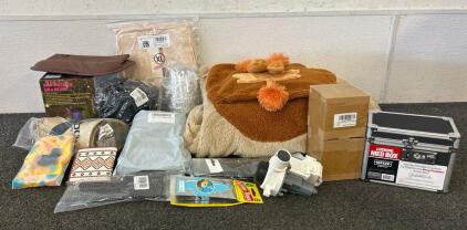 (1) Solar Bug Zapper LED And UV Light, (1) Western Wallet, (2) Diablo Expressi Steaming Pitcher, And More