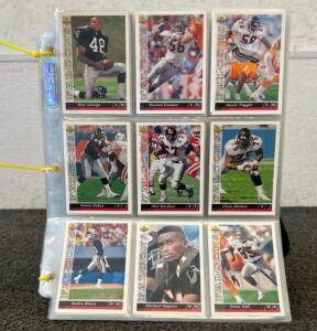 (1) Binder Filled With NFL Sports Cards