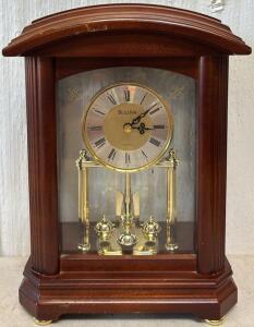 Small Bulova Mantle Clock