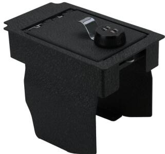 Center Console Safe, Gun Safe Vault Lock Box Compatible with Lincoln MKC 2015-2019, 4 Digit Combination Lock