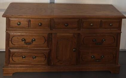 Wooden Dresser/Cabinet / 17&rdquo; L x 58&rdquo; W x 30&rdquo; H
