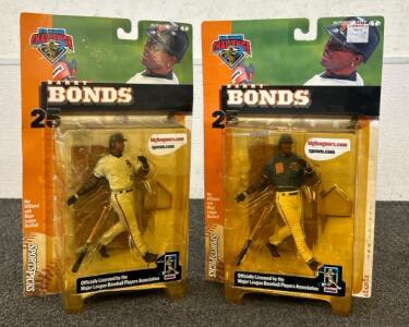 (2) Barry Bonds Collectible Figures