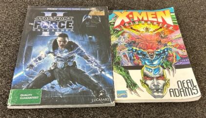 (1) Star Wars The Force Unleashed And (1)X-Men Visionaries