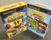 (1) PAC Man & (1) Crash Bandicoot PS2 games