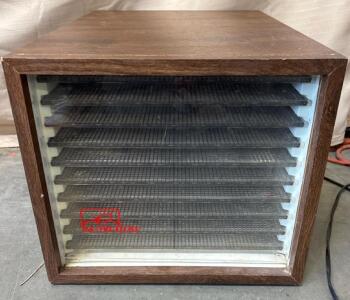 Nutri-Flow Food Dehydrator H 2&rsquo; 2&rdquo; W 1&rsquo; 4&rdquo; L 1&rsquo; 10&rdquo;