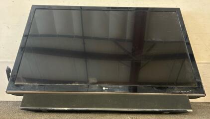 (1) LG LED LCD TV With Mount And(27 3/4&rdquo; H X 50&rdquo;W) (1) Vizio Sound Bar