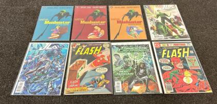 (8) DC Comics In Original Packaging- Including Green Latern, Flash, Manhunters, And More