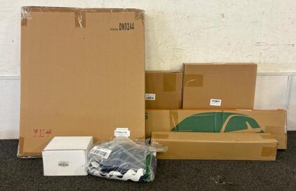 (1) Doormat, (1) Kia Forte Window Visors, (2) Silverware Organizer, And More