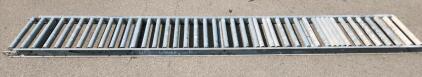 Hytrol Gravity Roller Conveyor, 10ft Length, Steel Frame