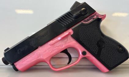 Smith & Wesson Pink Chiefs Special 45 Spring Powered Airsoft Pistol (6mm)