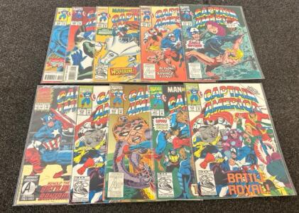 (10) Captain America Marvels In Packaging