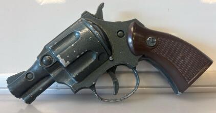 Vintage &ldquo;The Texas Kid&rdquo; Black Cap Pistol Toy