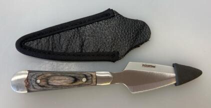 Boson Dagger Stainless Steel Blade With Genuine Leather Sheath