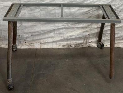 Steel Frame Table Base / 15.5&rdquo; L x 46.5&rdquo; W x 28&rdquo; H