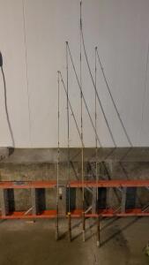 (4) Vintage Fishing Rods