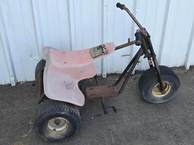 Vintage Mini Tri-Wheel Motor Bike Frame
