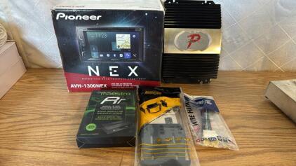 Pioneer AVH-1300NEX Radio , Prestige PAB-250R Amplifier & More