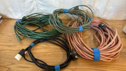 Extension Cords (2) Shorter Cords (2) Long Cords