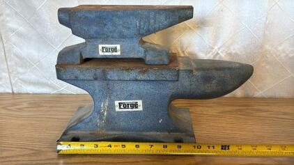 (2) Central Forge Anvils