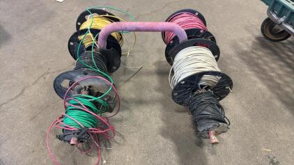 Wire Rack w/ Assorted Wire