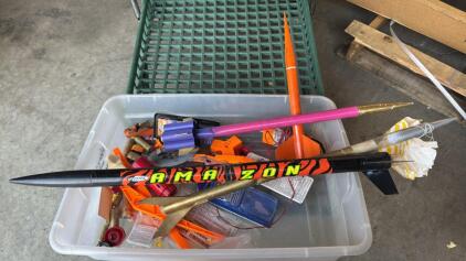 Assorted Model Rockets