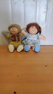 (2) Vintage Cabbage Patch Kids Out Of Box