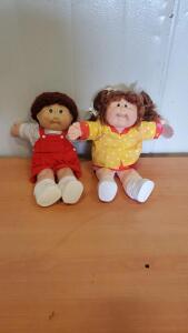 (2) Vintage Cabbage Patch Kids Out Of Box