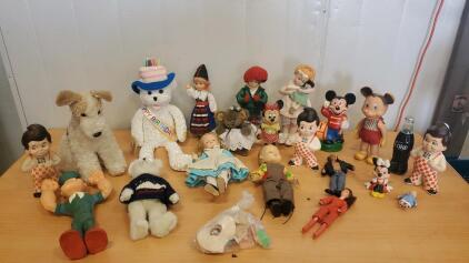 Collection of Vintage Dolls