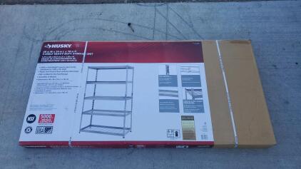 Husky 5-Shelf Heavy-Duty Storage Unit 48"wx24"lx78"h