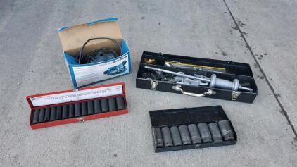 Deep Socket Sets and Slide Hammer Puller set and More