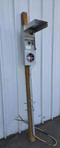 Heavy Duty Power Box on Pole
