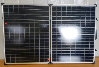 (1) Foldable 4Patriots Brand 100W Solar Panel