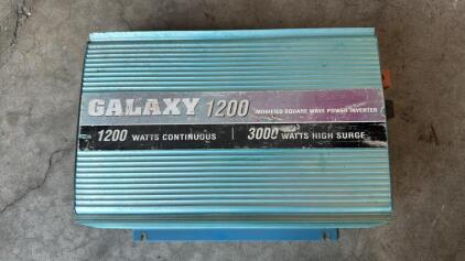 Galaxy 1200 Power Inverter 1200 Watts Continuous Power 3000 Watts High Surge