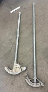 (1) 3/4&rdquo; Conduit Bender (1) 1/2&rdquo; Conduit Bender